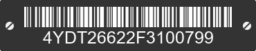 2015 KEYSTONE Keystone 4YDT26622F3100799 VIN decoded