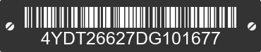 2013 KEYSTONE Keystone 4YDT26627DG101677 VIN decoded