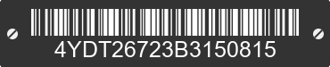 2011 KEYSTONE Keystone 4YDT26723B3150815 VIN decoded