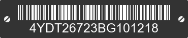 2011 KEYSTONE Keystone 4YDT26723BG101218 VIN decoded