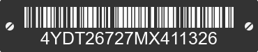 2021 KEYSTONE Keystone 4YDT26727MX411326 VIN decoded