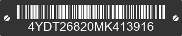 2021 KEYSTONE Keystone 4YDT26820MK413916 VIN decoded