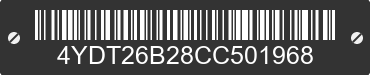 2012 KEYSTONE Keystone 4YDT26B28CC501968 VIN decoded