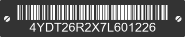 2007 KEYSTONE Keystone 4YDT26R2X7L601226 VIN decoded