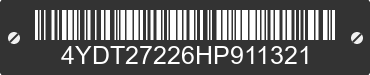 2017 KEYSTONE Keystone 4YDT27226HP911321 VIN decoded