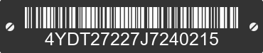 2018 KEYSTONE Keystone 4YDT27227J7240215 VIN decoded