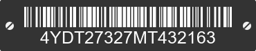2021 KEYSTONE Keystone 4YDT27327MT432163 VIN decoded