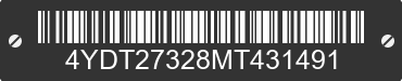 2021 KEYSTONE Keystone 4YDT27328MT431491 VIN decoded