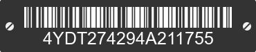 2004 KEYSTONE Keystone 4YDT274294A211755 VIN decoded