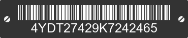 2019 KEYSTONE Keystone 4YDT27429K7242465 VIN decoded