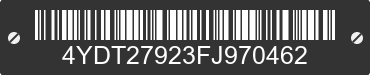 2015 KEYSTONE Keystone 4YDT27923FJ970462 VIN decoded