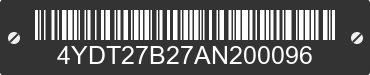 2010 KEYSTONE Keystone 4YDT27B27AN200096 VIN decoded