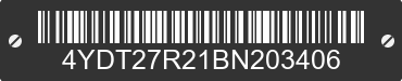 2011 KEYSTONE Keystone 4YDT27R21BN203406 VIN decoded