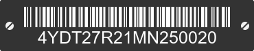 2021 KEYSTONE Keystone 4YDT27R21MN250020 VIN decoded