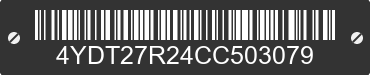 2012 KEYSTONE Keystone 4YDT27R24CC503079 VIN decoded