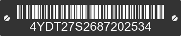 2008 KEYSTONE Keystone 4YDT27S2687202534 VIN decoded