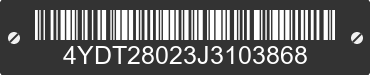 2018 KEYSTONE Keystone 4YDT28023J3103868 VIN decoded