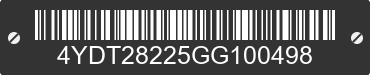 2016 KEYSTONE Keystone 4YDT28225GG100498 VIN decoded