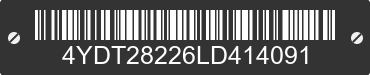 2020 KEYSTONE Keystone 4YDT28226LD414091 VIN decoded