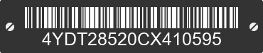 2012 KEYSTONE Keystone 4YDT28520CX410595 VIN decoded