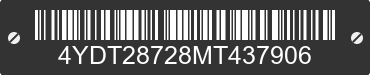 2021 KEYSTONE Keystone 4YDT28728MT437906 VIN decoded