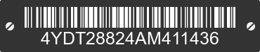 2010 KEYSTONE Keystone 4YDT28824AM411436 VIN decoded