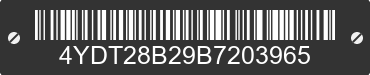 2011 KEYSTONE Keystone 4YDT28B29B7203965 VIN decoded