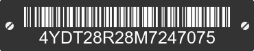 2021 KEYSTONE Keystone 4YDT28R28M7247075 VIN decoded