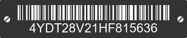 2017 KEYSTONE Keystone 4YDT28V21HF815636 VIN decoded