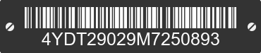 2021 KEYSTONE Keystone 4YDT29029M7250893 VIN decoded