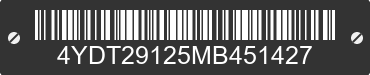 2021 KEYSTONE Keystone 4YDT29125MB451427 VIN decoded