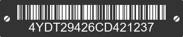 2012 KEYSTONE Keystone 4YDT29426CD421237 VIN decoded