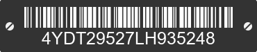 2020 KEYSTONE Keystone 4YDT29527LH935248 VIN decoded