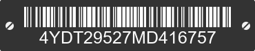2021 KEYSTONE Keystone 4YDT29527MD416757 VIN decoded