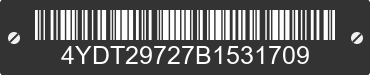 2011 KEYSTONE Keystone 4YDT29727B1531709 VIN decoded