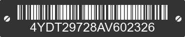 2010 KEYSTONE Keystone 4YDT29728AV602326 VIN decoded