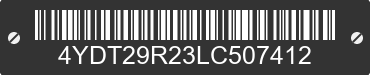2020 KEYSTONE Keystone 4YDT29R23LC507412 VIN decoded