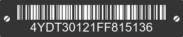 2015 KEYSTONE Keystone 4YDT30121FF815136 VIN decoded