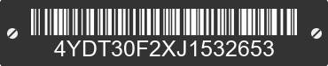 2018 KEYSTONE Keystone 4YDT30F2XJ1532653 VIN decoded