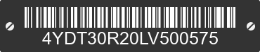 2020 KEYSTONE Keystone 4YDT30R20LV500575 VIN decoded