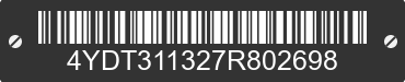 2007 KEYSTONE Keystone 4YDT311327R802698 VIN decoded