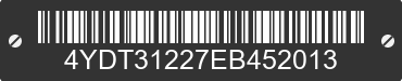 2014 KEYSTONE Keystone 4YDT31227EB452013 VIN decoded