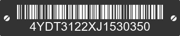 2018 KEYSTONE Keystone 4YDT3122XJ1530350 VIN decoded