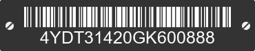 2016 KEYSTONE Keystone 4YDT31420GK600888 VIN decoded