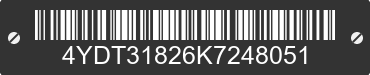 2019 KEYSTONE Keystone 4YDT31826K7248051 VIN decoded