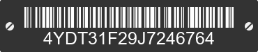 2018 KEYSTONE Keystone 4YDT31F29J7246764 VIN decoded