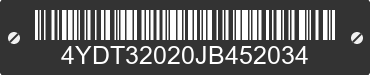 2018 KEYSTONE Keystone 4YDT32020JB452034 VIN decoded