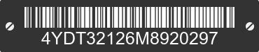 2021 KEYSTONE Keystone 4YDT32126M8920297 VIN decoded