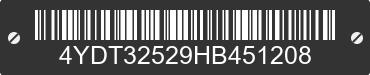 2017 KEYSTONE Keystone 4YDT32529HB451208 VIN decoded