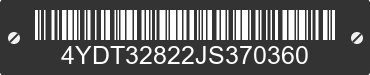 2018 KEYSTONE Keystone 4YDT32822JS370360 VIN decoded
